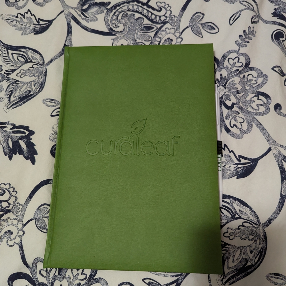 Curaleaf Green Notebook